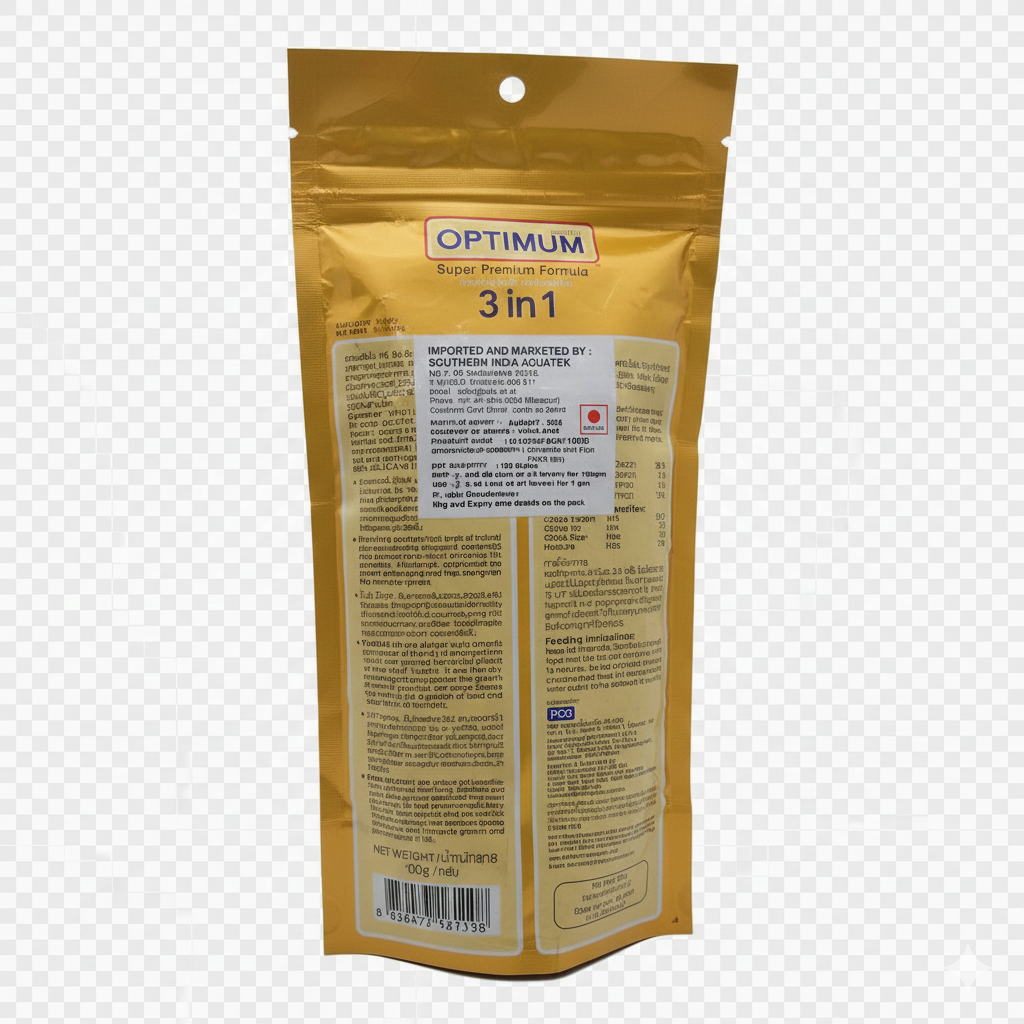 Optimum 3 in 1 Fish Food - Image 2