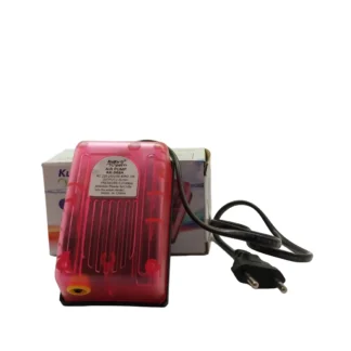 KuKu AK-568A Aquarium Air Pump - 3W Single Outlet Quiet Fish Tank Aerator 2.5L/min (Pink)