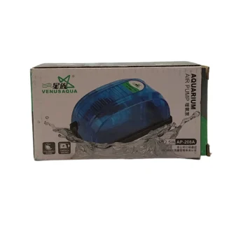 Venus Aqua AP-208A Aquarium Air Pump - 2.5W Energy Saving & Quiet
