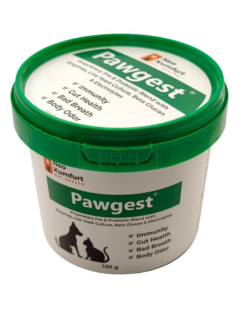 Neo Kumfurt Pawgest Digestive Supplement for Dogs & Cats | Probiotic & Prebiotic Formula | Gut Health, Digestion & Immunity Support - Image 2