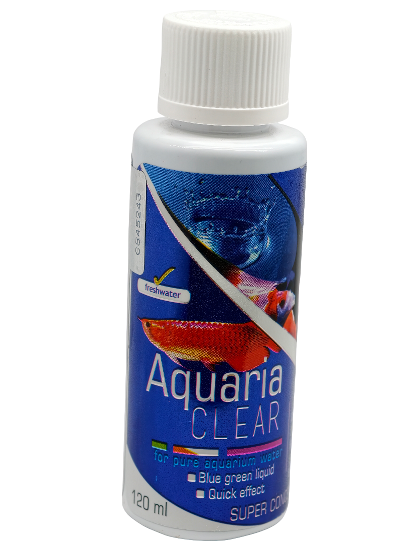 Aquaria Clear Aquarium Water Clarifier – Fast Acting Blue Green Liquid for Crystal Clear Freshwater Tanks (120ml) - Image 4