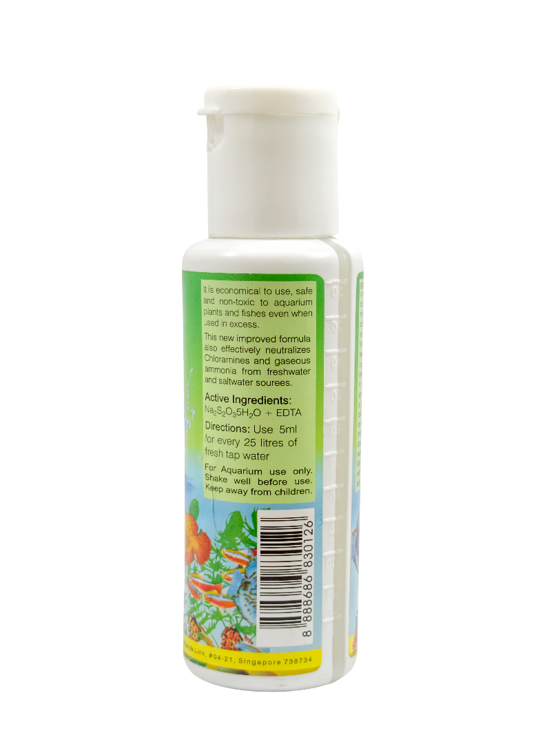 Rid-All Anti-Chlorine Aquarium Water Conditioner – Instantly Neutralizes Chlorine & Chloramine, Safe Freshwater Fish Treatment (120ml) - Image 2